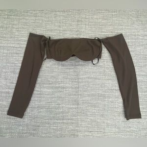 Princess Polly Brown Top Sz 4